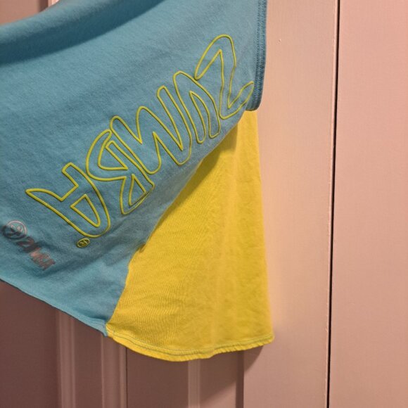 Zumba Tank Top - Sm/Med, Blue - Picture 3 of 3